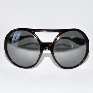 Rare Authentic Oversized Round Dolce & Gabbana DG4019 502/6G Sunglasses