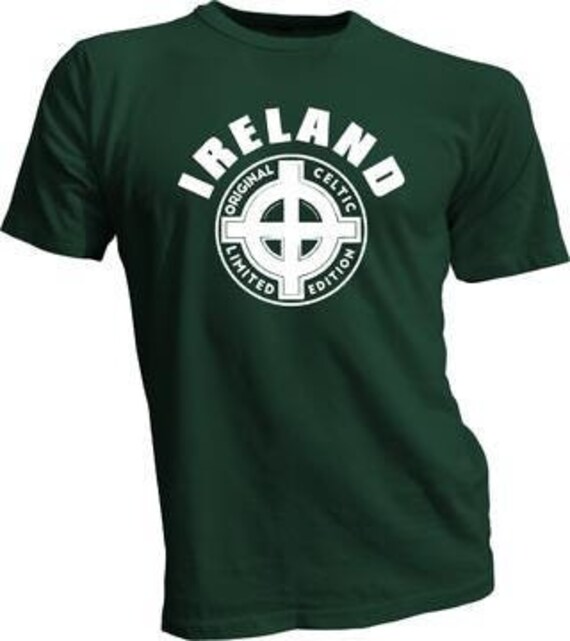 Celtic Cross T-shirt - Etsy