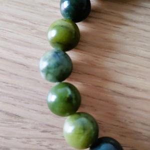 Connemara Marble bead elasticated bracelet