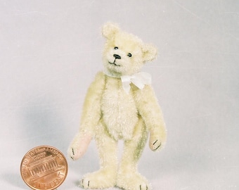 Peanut - Miniature Teddy Bear Kit - Pattern - by Emily Farmer