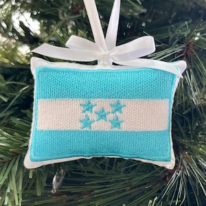 Honduras Honduran Flag Christmas Ornament Gift Topper Stocking Stuffer Xmas Tree Decoration Travel Souvenir