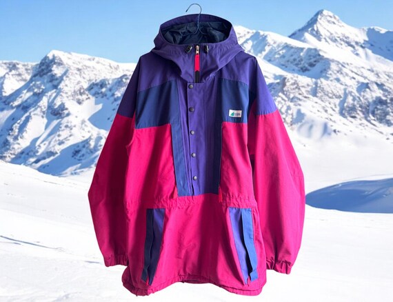 MEC Red Classic Rain Jacket Pullover Coat Shell Men s Large Etsy UK