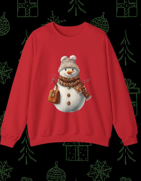 Snow woman T Shirt, Snow Woman Shirt, Fashionista Snow Woman, Christmas Shirt, Trendy Snow Woman, Cute Winter Shirt,  Snow Woman Graphic
