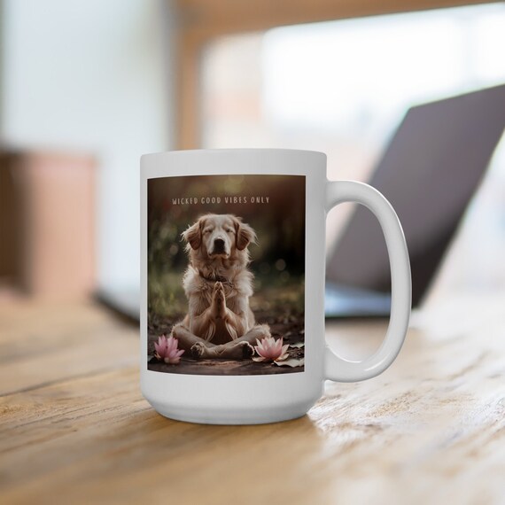 Paws-itive Zen Mug, (11oz, 15oz)