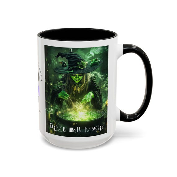 Personalized  Magic Halloween Mug, Witch Spell Coffee Cup, Halloween Gift, Halloween Decor, Halloween Home Decor