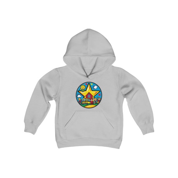 Kindergarten Superstar Youth Heavy Blend Hooded Sweatshirt
