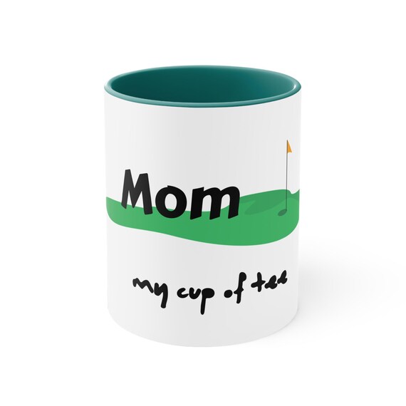 Golf Mug Personalized - Perfect Gift for Moms, Mother's Day, Birthday, Golfer Decor, Tea Lovers, Fun Cup for Golfers, Coffee Lovers Gift