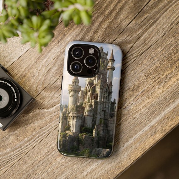 Castle Phone Case, iphone case, samsung case, Castle Phone Cover, Artistic Cell Phone Case, Unique Gift for Phone Lovers, Fantasy Art