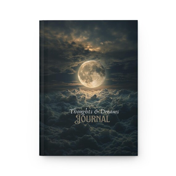Dream Journal, Thoughts Journal, Writing Journal, Hardcover Journal Matte