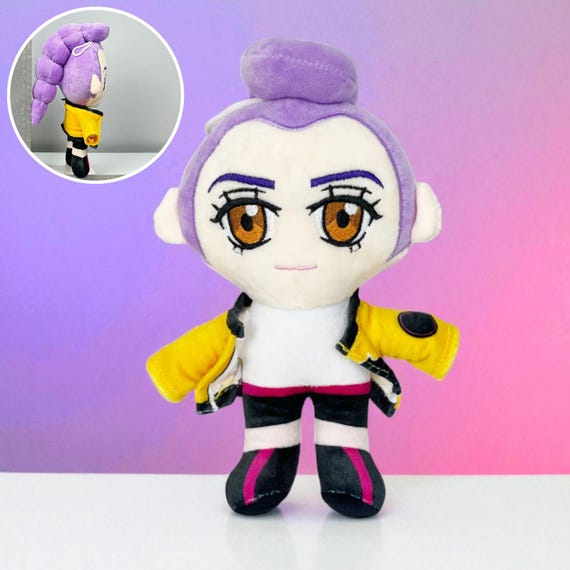 Porte-clés En Peluche Anime Rumi/Zoey/Mira - Oreiller Doux 10 Cm, Cadeau Fan (décoration Canapé, Voiture)