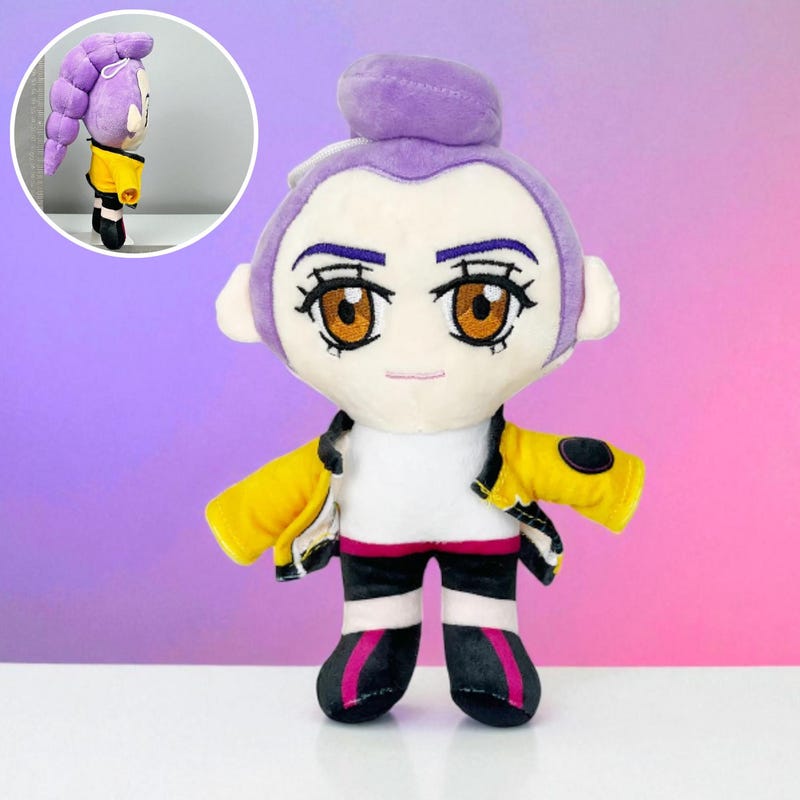 Miniso Porte-Clés Peluche Chasseurs De Démons Zoey Rumi Saja