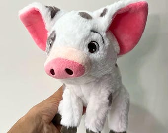 Pig Plush Toy, Cute Animal Stuffed plushie, Birthday Christmas Gift, 22cm Soft Doll