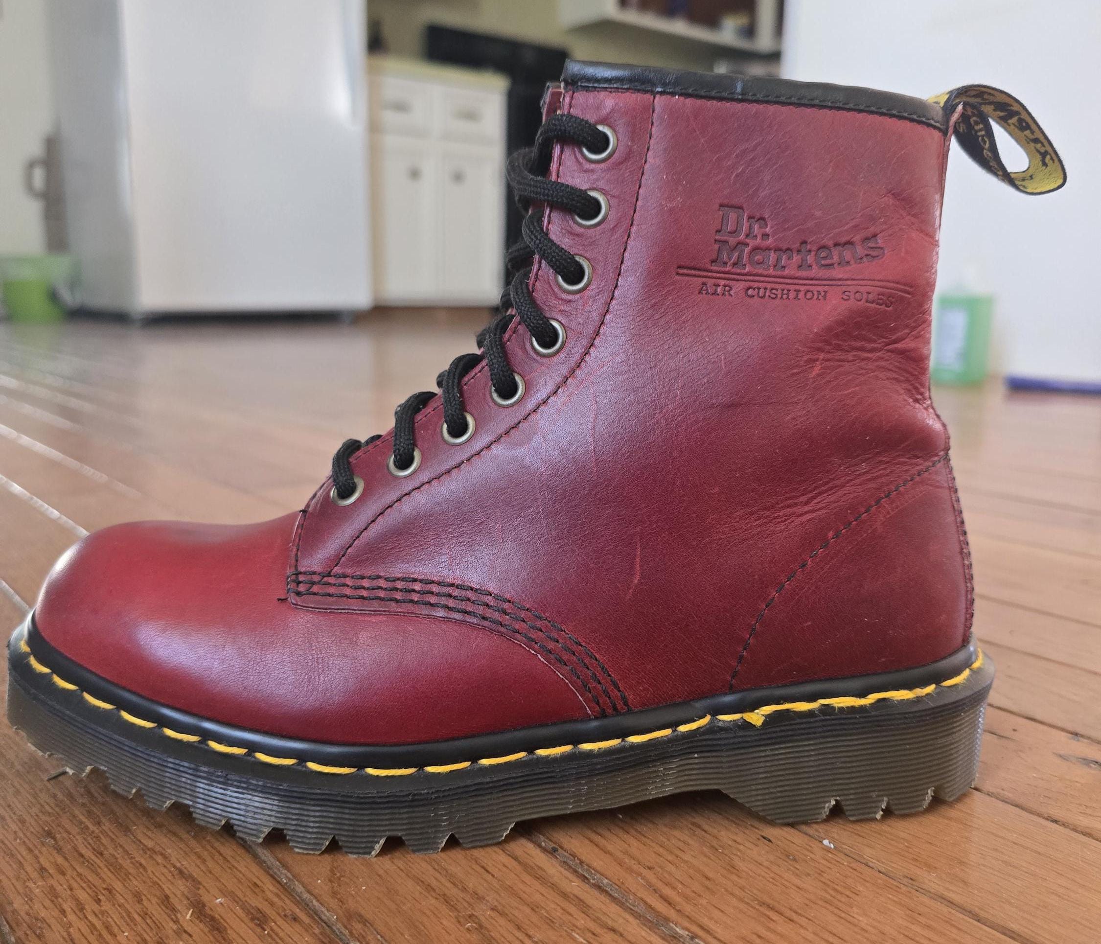 Dr Doc Martens DM's 9764 Mens Size 12 Brown Leather Lace Up