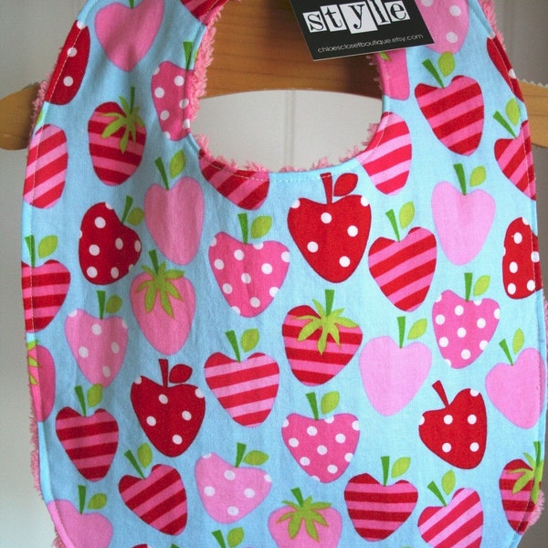 Baby Bib...strawberry toss...bib