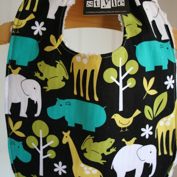 Jungle mix ...lagoon...bib