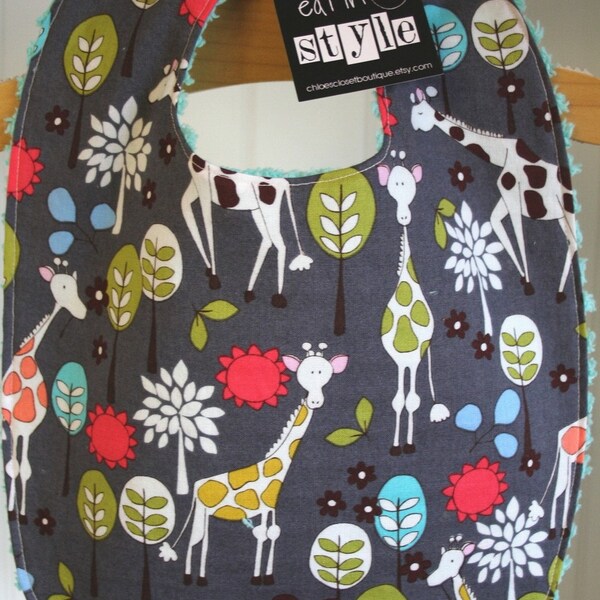 Giraffe party...bib