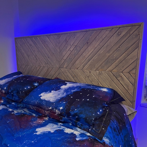 Illustration of Wooden Hanging Headboards