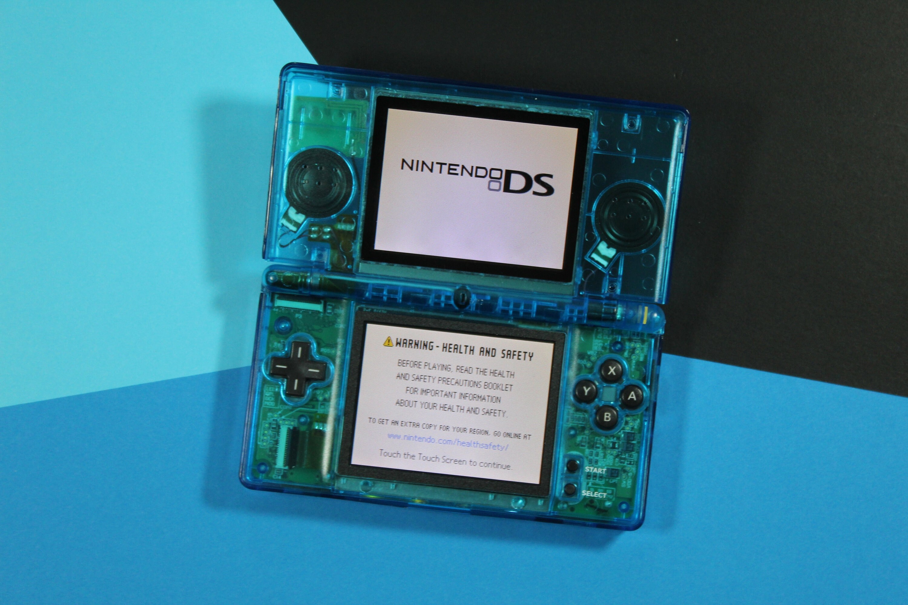 Custom Nintendo DS Lite Original NDSL Modded Console With New 