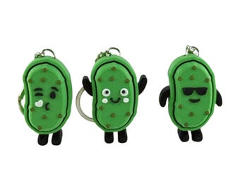 Clicky Pickle Keychain: 3D Printed Fidget Toy