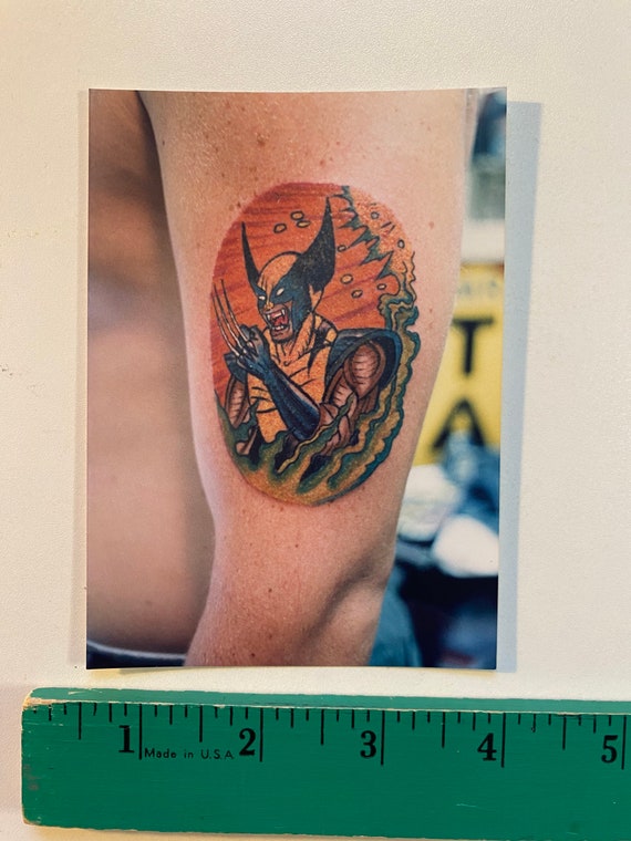 Og Photo Lance Mclain Photograph Tattoo Hawaii Wolverine - Etsy UK