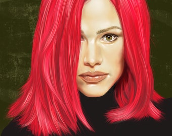 Sydney Bristow, "Alias", Pintura digital