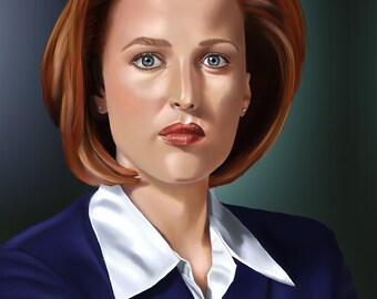Dana Scully, Expediente X, Retrato digital