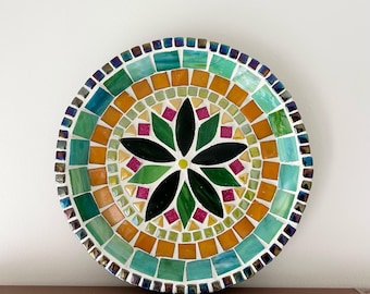 Terracotta Bowl Mosaic Kit, DIY Craft Project, 19cm Round