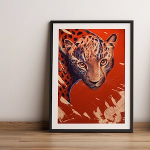 panther painting print "Panther"
