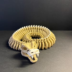 Articulated Skeleton Snake - Flexibke Fidget