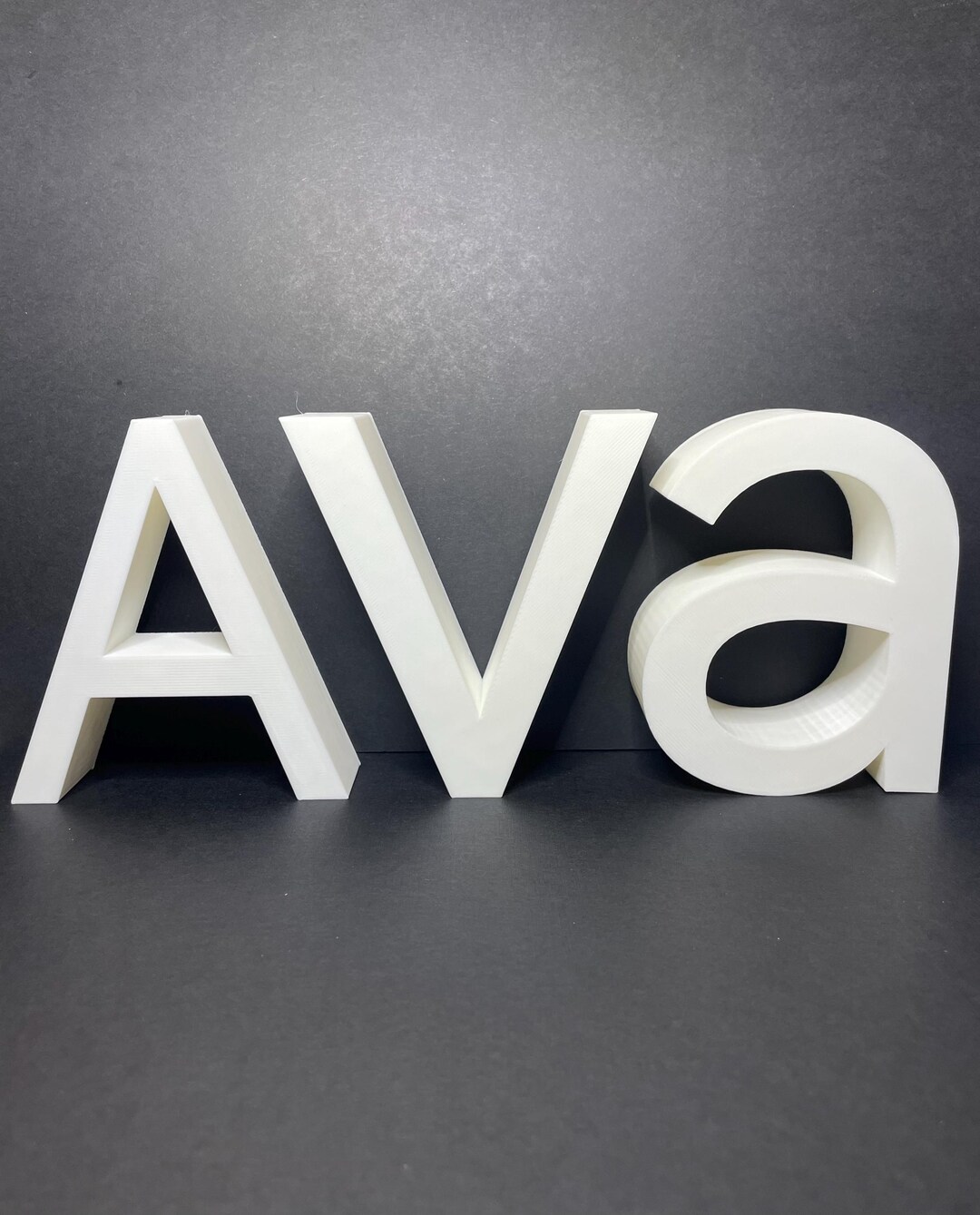 Standing Block Letters: Custom Name, Room Decor - Etsy