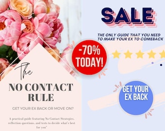 Post breakup digital planner, breakup workbook, healing journal, mental health, self care ebook, relationship coaching Canva template