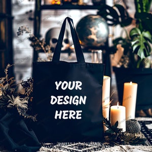 Canvas Tote Bag Mockup, Modern Canvas Tote Mockup, Premium Canvas Bag Mock, Canvas Tote Lifestyle Mockup, Canvas Tote Mock, Shopping Bag