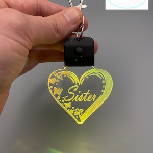 Sister LED Keychain / Keyring