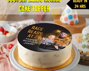 Custom Lando Norris Cake Topper, Norris fan's birthday, Digital Download | Icing Sheet