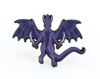 The Thief Dragon Dungeons and Dragons Themed Dragon Enamel Pin