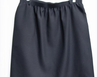 Jupe Crayon Grande Taille Old Navy - Taille 20, Noir Marine, Longueur Genoux, Occasion Très Bon état