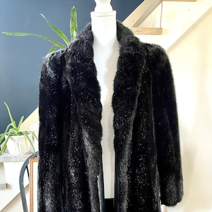 Vintage 1970’s Faux Fur Winter Coat