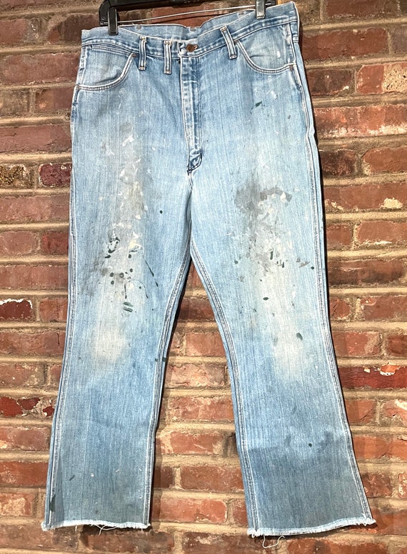 Vintage 1980’s Distressed Wrangler Jeans - image 3