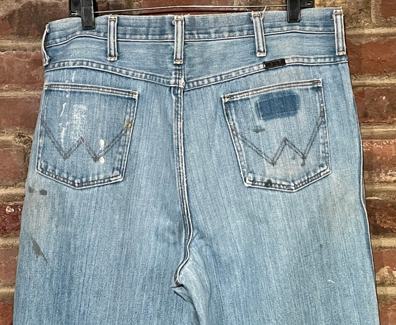 Vintage 1980’s Distressed Wrangler Jeans - image 2