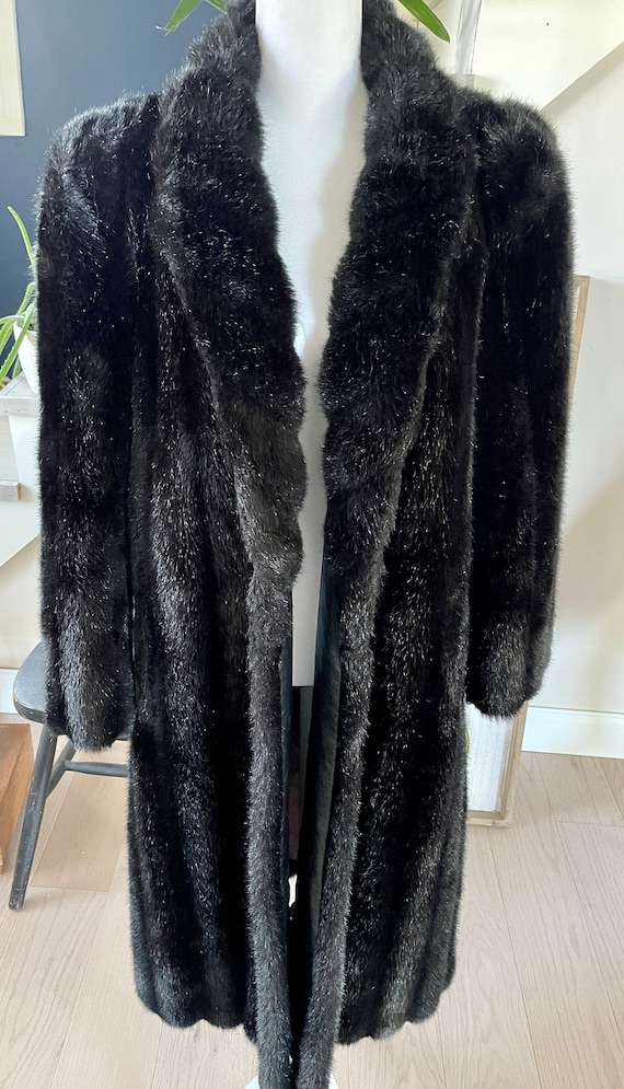 Vintage 1970’s Faux Fur Winter Coat - image 2
