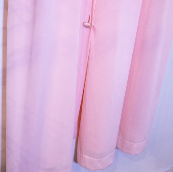 Vintage 1950's Light Pink Maxi Nightgown - image 10