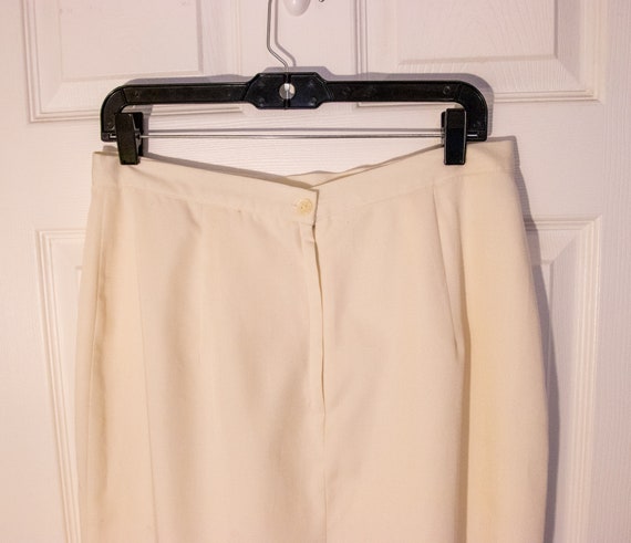 Vintage 1980's High Waist Yellow Skirt - image 6