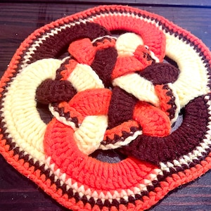 Vintage Crochet Granny Chic Pot Holders