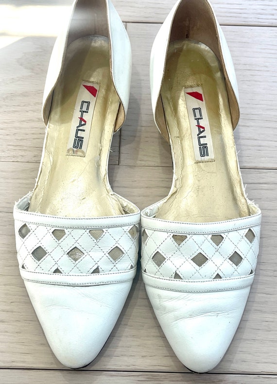 90s black and white shoes