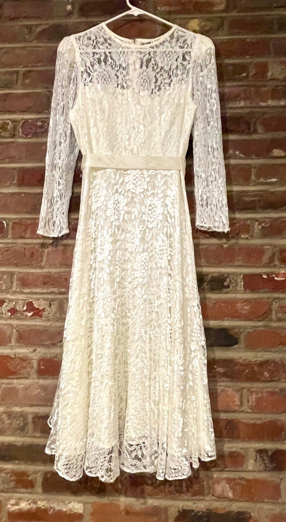 Vintage 1980’s Lace Dress