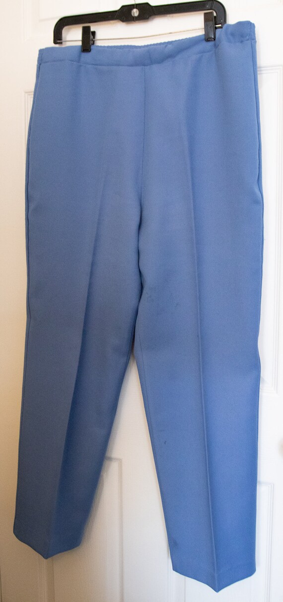 Vintage 1980's Baby Blue Pants - image 3