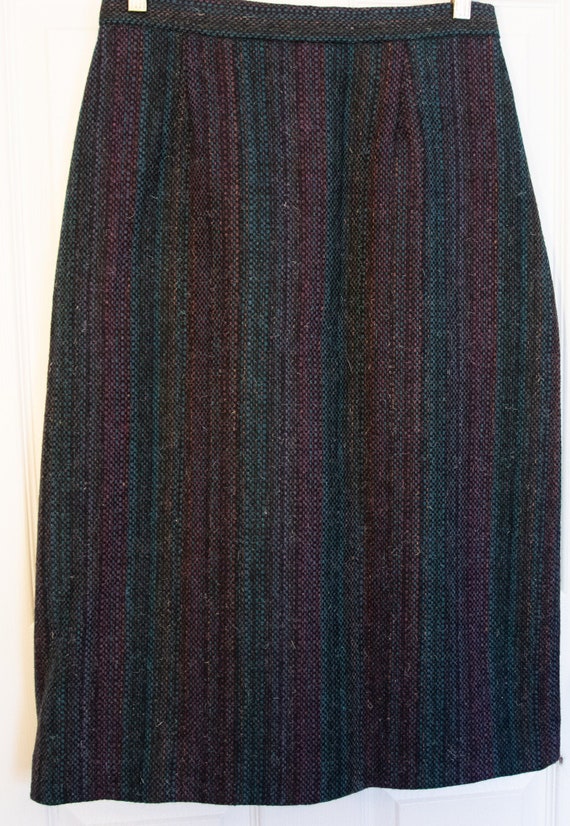 Vintage 1950's Wool Pencil Skirt - image 1