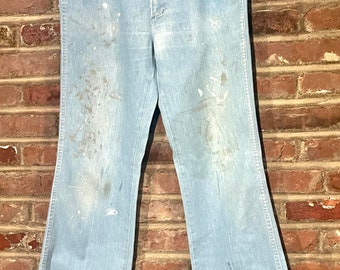 Vintage 1980’s High Waist Painter’s Jeans