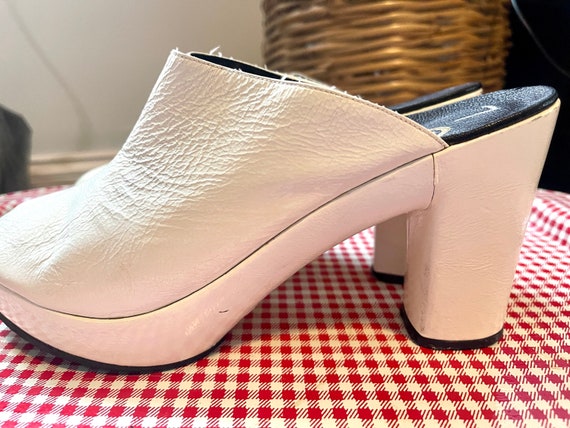 Vintage 1960’s Heeled Mules - image 7