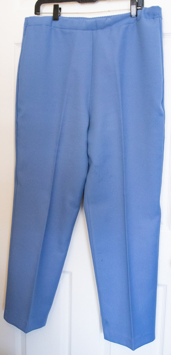 Vintage 1980's Baby Blue Pants - image 4
